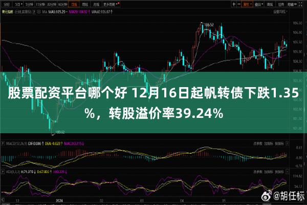 股票配资平台哪个好 12月16日起帆转债下跌1.35%，转股溢价率39.24%